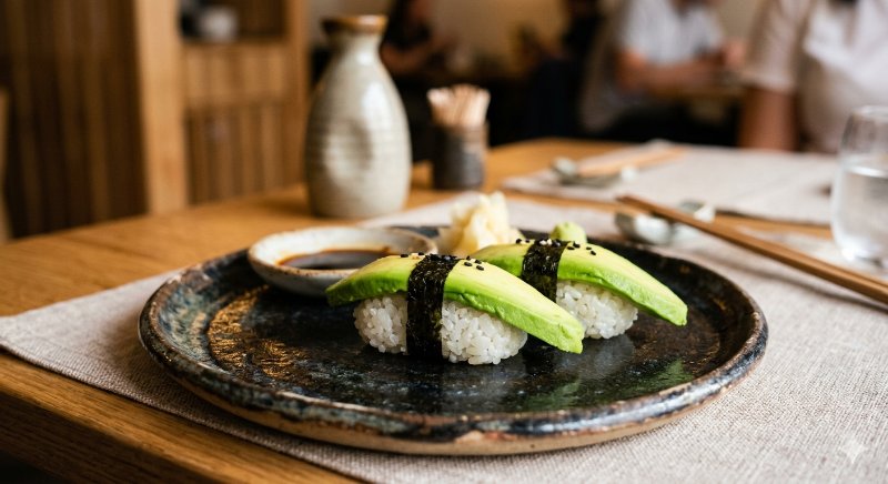 Avocado nigiri