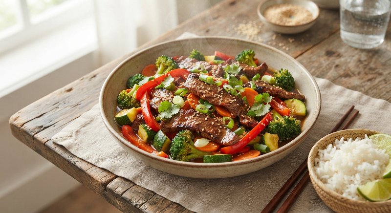 Hovädzina (hovädzie) Teriyaki