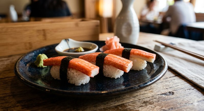 Kani (surimi) nigiri