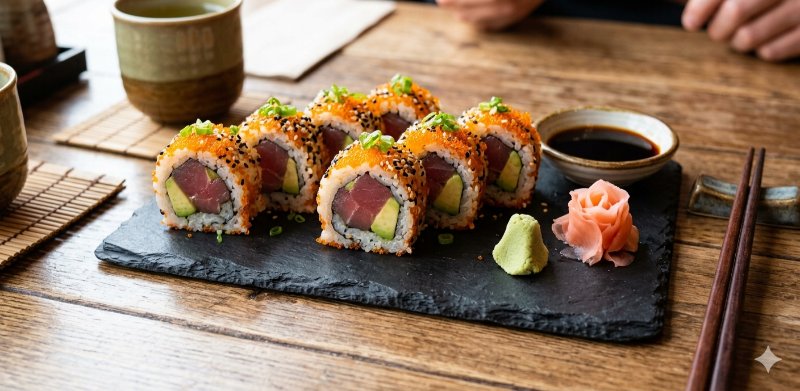 Maguro Rolls (tuniak)