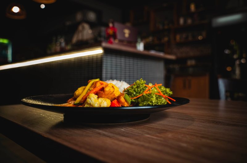 Thai curry & wok dishes in Hamburg: curry, mango, gaipad or teriyaki?