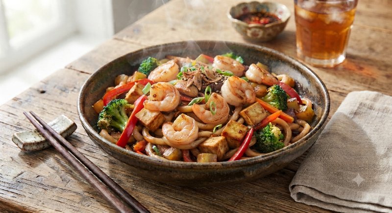 Udon Krevety
